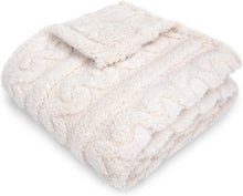 Load image into Gallery viewer, 3D Fluffy Fuzzy Blanket for Baby, Soft Warm(30x40inch, Green)