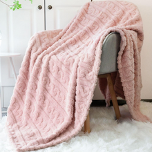 Load image into Gallery viewer, 3D Fluffy Fuzzy Blanket for Baby, Soft Warm(30x40inch, Green)