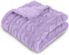 Load image into Gallery viewer, 3D Fluffy Fuzzy Blanket for Baby, Soft Warm(30x40inch, Green)