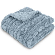Load image into Gallery viewer, 3D Fluffy Fuzzy Blanket for Baby, Soft Warm(30x40inch, Green)