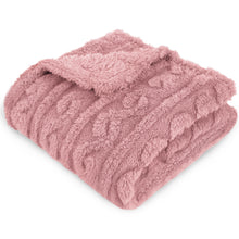 Load image into Gallery viewer, 3D Fluffy Fuzzy Blanket for Baby, Soft Warm(30x40inch, Green)