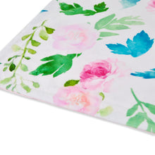 Load image into Gallery viewer, Receiving Blanket with Pink Floral Multicolor Printed Blanket 30 x 40 Inch(75x100cm)