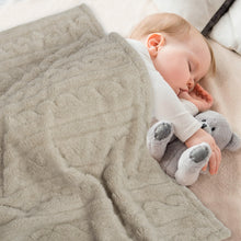 Load image into Gallery viewer, Baby Blanket for Boys or Girls 3D Fluffy Fuzzy Blanket for Baby(30x40inch, Beige )