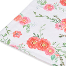 Load image into Gallery viewer, Receiving Blanket with Pink Floral Multicolor Printed Blanket 30 x 40 Inch(75x100cm)
