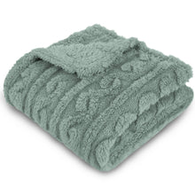 Load image into Gallery viewer, 3D Fluffy Fuzzy Blanket for Baby, Soft Warm(30x40inch, Green)
