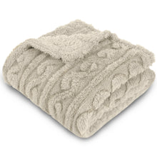 Load image into Gallery viewer, Baby Blanket for Boys or Girls 3D Fluffy Fuzzy Blanket for Baby(30x40inch, Beige )
